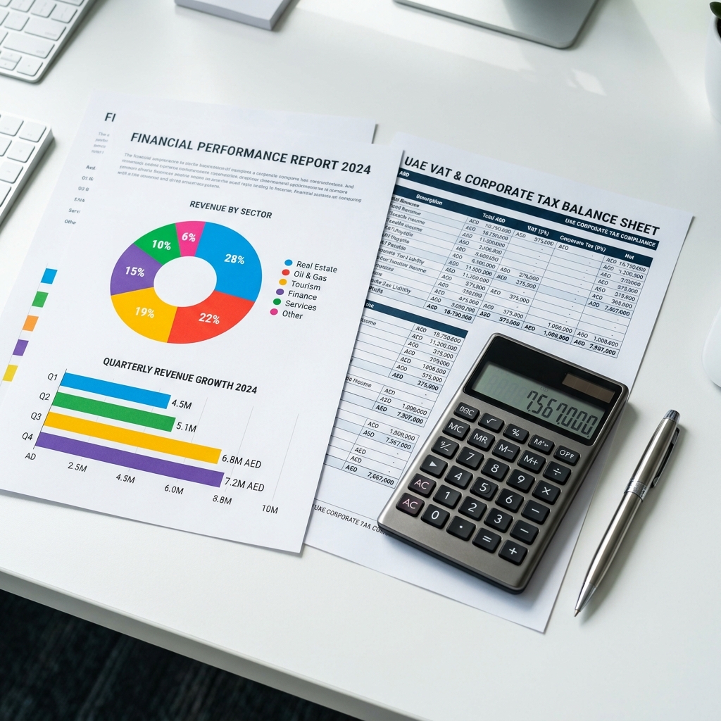 UAE Corporate Tax Calculator and Financial Sheets
