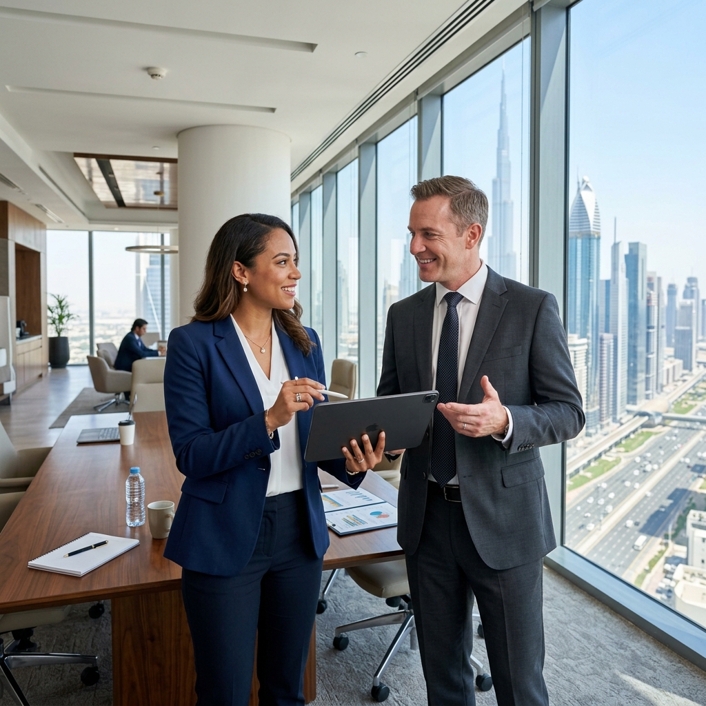Dubai Based Tax Consultants Working with Clients