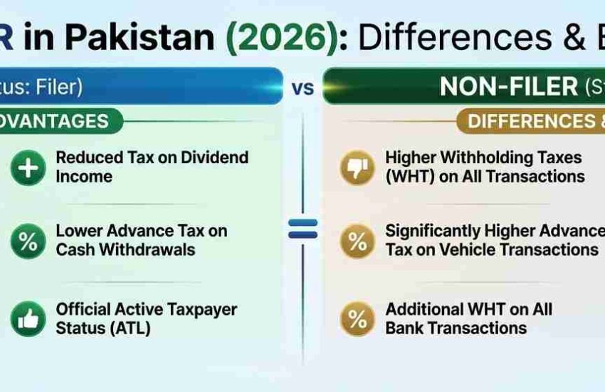 Filer vs Non-Filer in Pakistan (2026): Differences & Benefits
